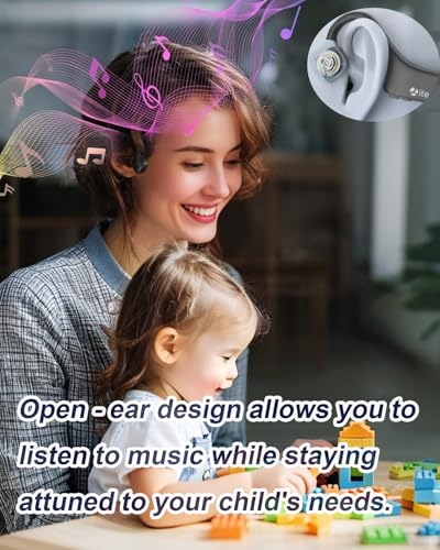Bone Conduction Headphones Open (Black Lite)