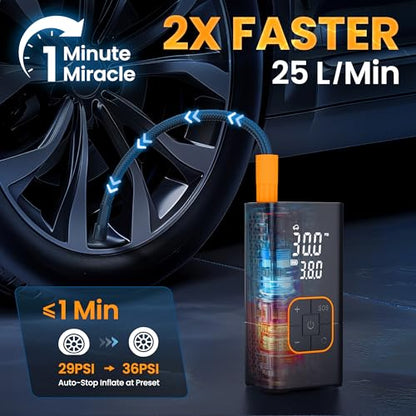 Tire Inflator Portable Air Compressor
