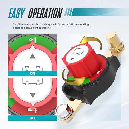Battery Disconnect Switch (Top Post to Side Post)