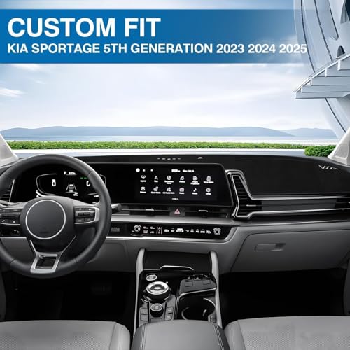 Black Dash Cover for Kia Sportage 2023 (Sportage 23-25(Black))