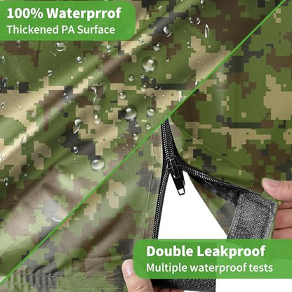 650D Golf Cart Cover for 2 (Camouflage / L-For 2/2+2/4 Passengers Cart)