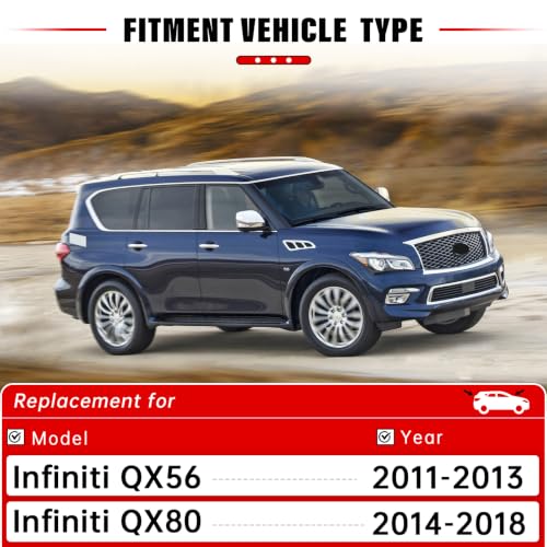 Windshield Wiper Blades Replacement for Infiniti QX80 2014 (24"/19"/10")