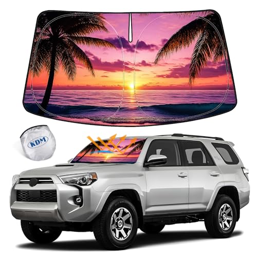 Sunset Beach Style Windshield Sun Shade for 2010 (for 2010-2023 Toyota 4Runner-Sunset Beach)