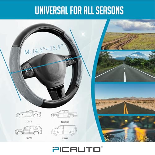 Steering Wheel Cover (Gray)
