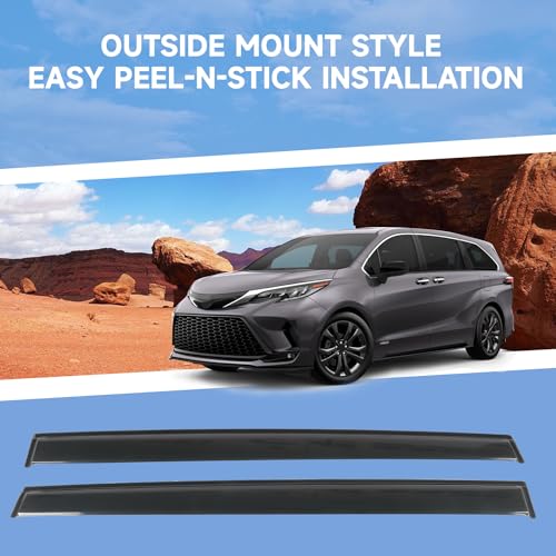 Rain Guards Fits for 2021 (For 2021-2024 Sienna)