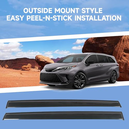 Rain Guards Fits for 2021 (For 2021-2024 Sienna)