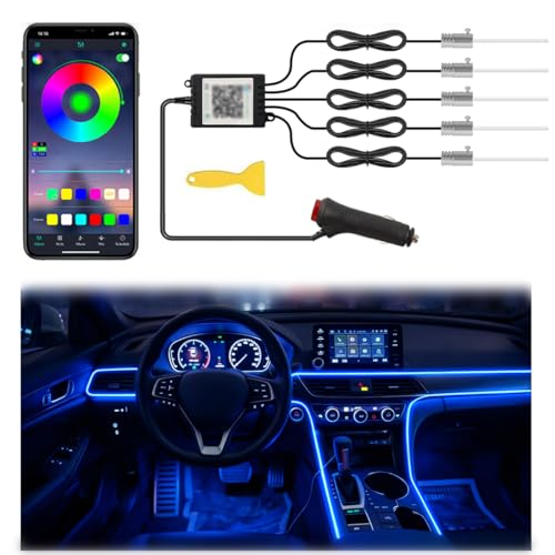 Interior Car LED Lights (275 Inches Fiber Optic)