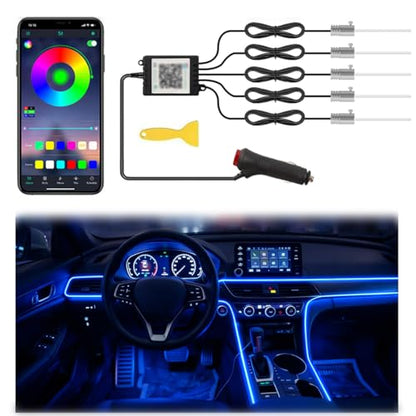 Interior Car LED Lights (275 Inches Fiber Optic)