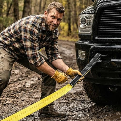 2" x 20 ft Tow Strap Heavy Duty 2 Pack (2in x 20ft-20,000lbs)