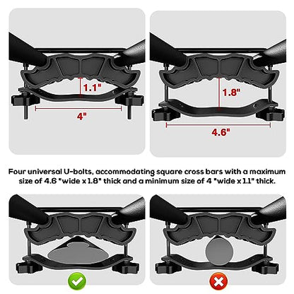 Rooftop Cargo Carrier Combo Roof Rack Cargo Basket 84" x 50" x 4" (84" x 50" x 4")