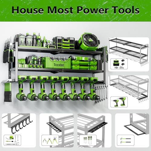 Power Tool Organizer (3 Layer 8 Slots)