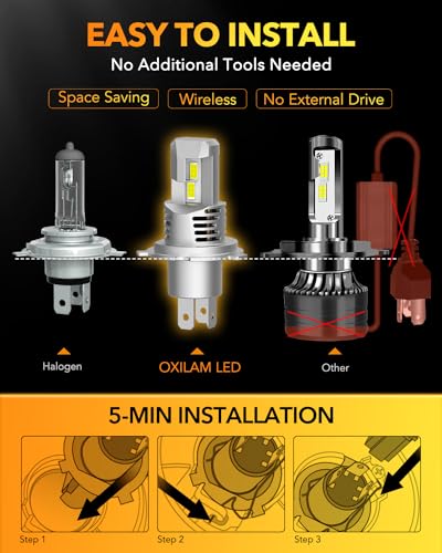 HB2 9003 H4 LED Bulbs (6500K / H4 9003 HB2)