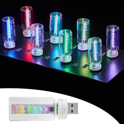 13 in 1 Car USB Night Light (1Pcs)