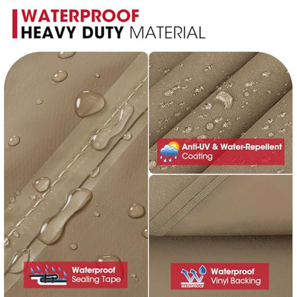 55 in. Grill Cover Heavy Duty Waterproof for Outdoor (55 Inch)