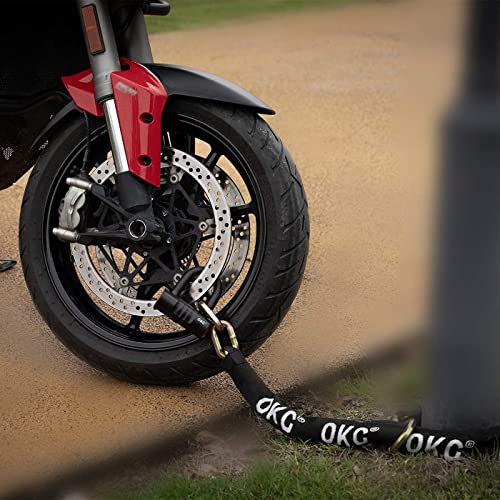Ultra Security Motorcycle Chain Lock (5' x 1/2" Chain & Lock Kit)