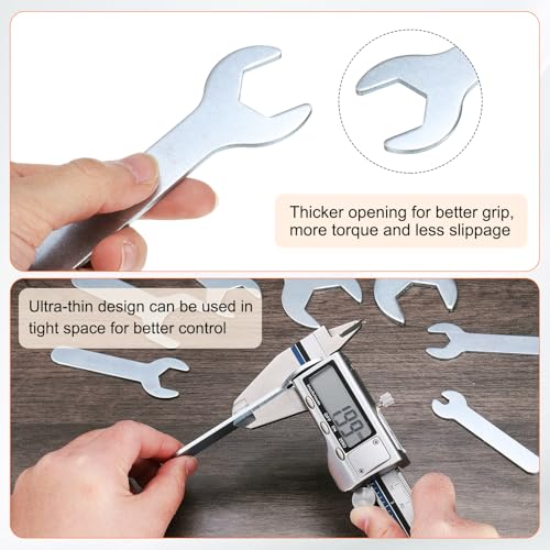 10pcs Small Wrench 20x126x2.8mm Metric U (20x126x2.8mm)