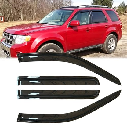4pcs Original Window Visors for 01 (for Ford 2001-2012 Escape)