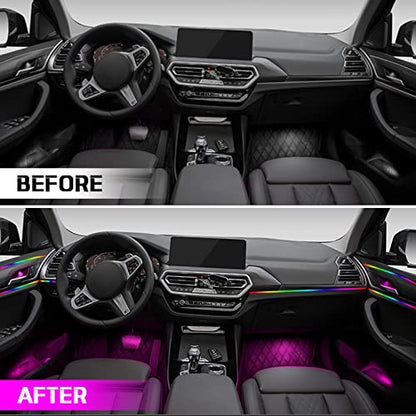 Dreamcolor Acrylic Interior Car Lights (dreamcolor 18 lights)