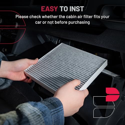 Cabin Air Filter Compatible with Chrysler Pacifica 2004 (9.5" x 12.3" x 1" / CF9597A)