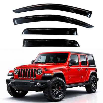 Rain Guards Fit for 2018 (2018-2026 Wranger JL)