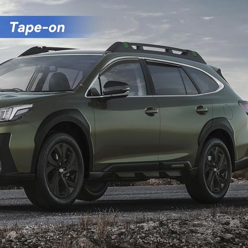 Window Visors Rain Guards for 2020 2021 2022 2023 2024 2025 Subaru Outback (2020-2025 Subaru Outback)