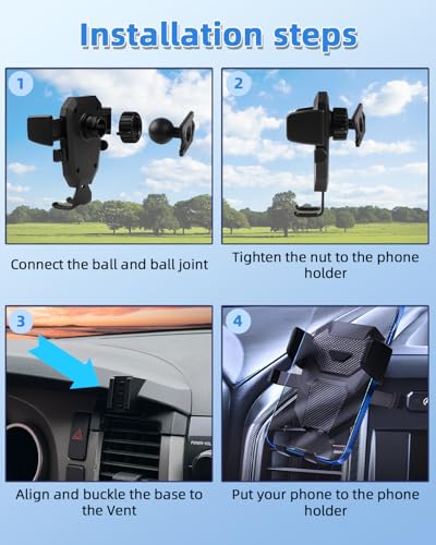 Car Phone Mount for Toyota Tundra 2007 (Tundra 2007-2013 / Auto Lock)