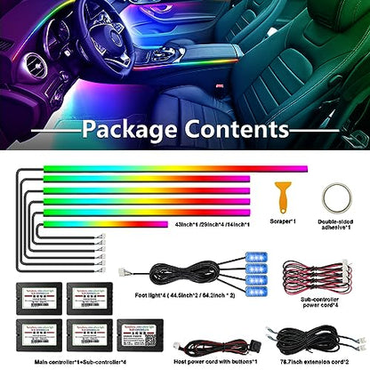 Dreamcolor Acrylic Interior Lights (dreamcolor 10 lights)