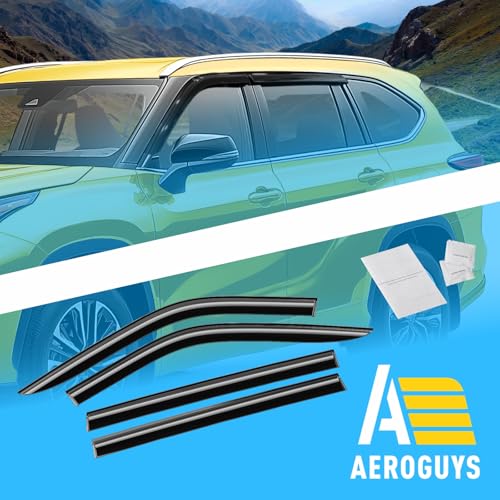 Extra Durable Window Deflectors Tape (For Toyota Highlander 20-26)