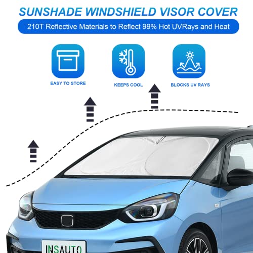 Windshield Sun Shade for Honda CRV 2023 (Fit 2023-2026 Honda CRV)