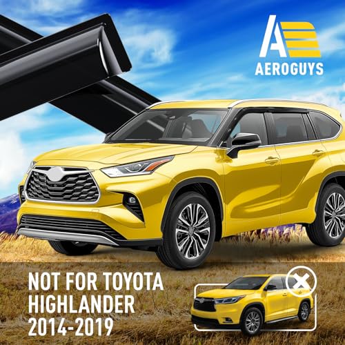 Extra Durable Window Deflectors Tape (For Toyota Highlander 20-26)