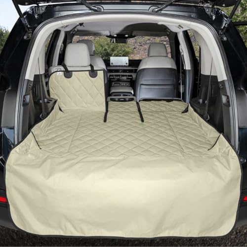 SUV Cargo Liner for Dogs (Tan / Small)