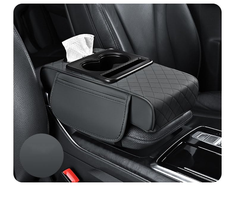 Car Center Console Cover 5 (Gray)