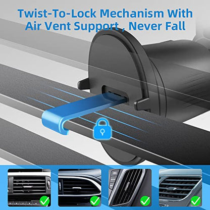 Magnetic Phone Holder for Car (Metal Hook)