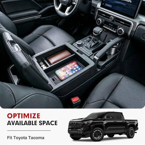Center Console Organizer for 2024 (2024-2026 Toyota Tacoma)