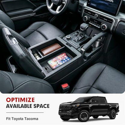 Center Console Organizer for 2024 (2024-2026 Toyota Tacoma)