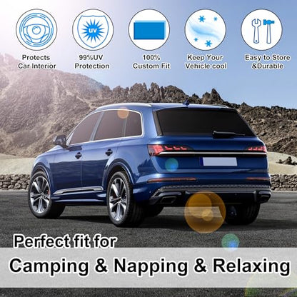 Window Shades for Audi Q7 SUV 2016 (Audi Q7 SUV 2016-2026)