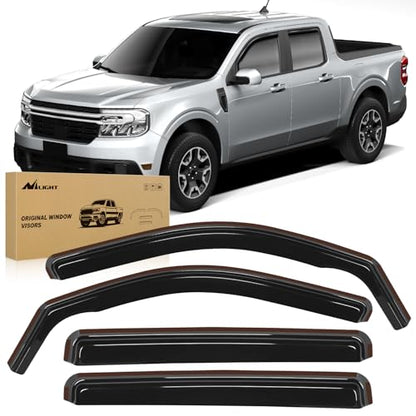 in Channel Window Rain Guards for Ford Maverick 2022 (Ford Maverick 2022-2026)