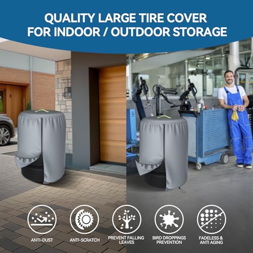 600D Tire Storage Bag (32 inch Diameter, 47 inch Height)