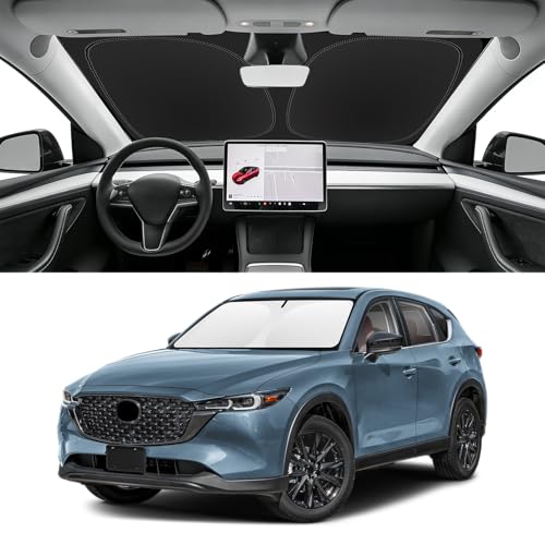 Custom Fit Windshield Sun Shade for Mazda CX5 2017 (for 2017-2025 Mazda CX5)