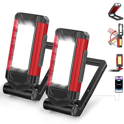 Rechargeable Magnetic Work Light 2 (Red)
