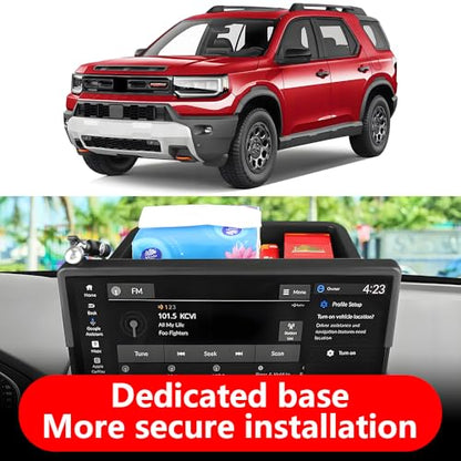 Car Phone Holder Center Console Organizer for Honda Passport 2026【12.3 (Holder Box for Honda Passport 2026)