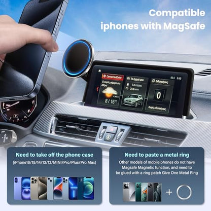 Car Phone Holder Compatible with BMW X1 2016 (For BMW X1 2016-2022, X2 2018-2023 8.8inch screen)