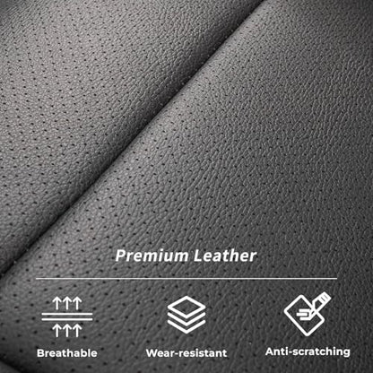 CRV Car Seat Covers Custom Fit for Honda 2012 (Leatherette(Black/Gray) / 2012-2014 CRV EX,EX-L,LX)