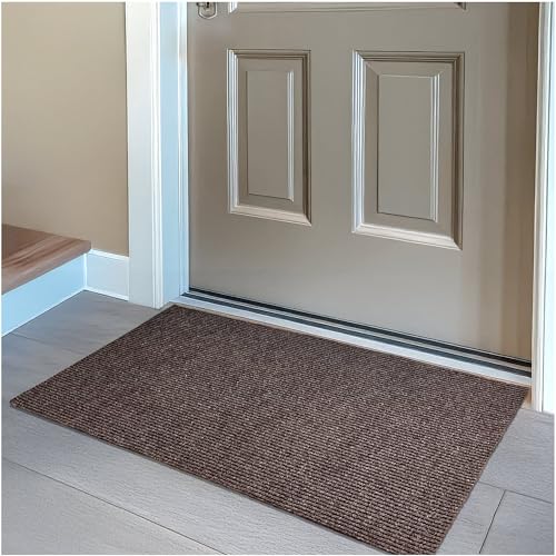 Heavy Duty Durable All Weather Indoor (4' x 7' (Rectangular) / Brick)
