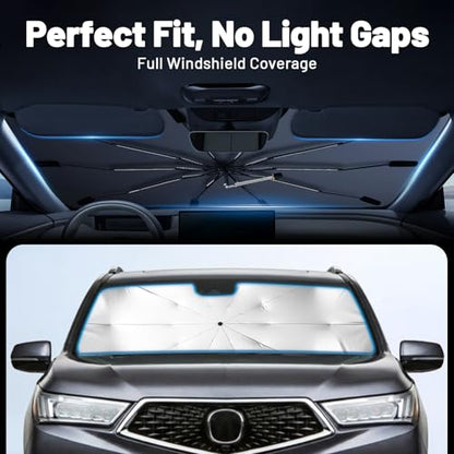 Car Windshield Sun Shade Umbrella for Volkswagen Jetta 2019 (For Volkswagen Jetta 2019-2026)