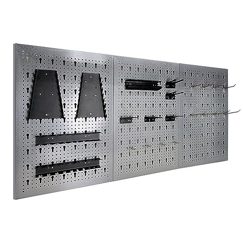 Workshop Tool Cabinet Set System with Wood Worktop Workbench (02)