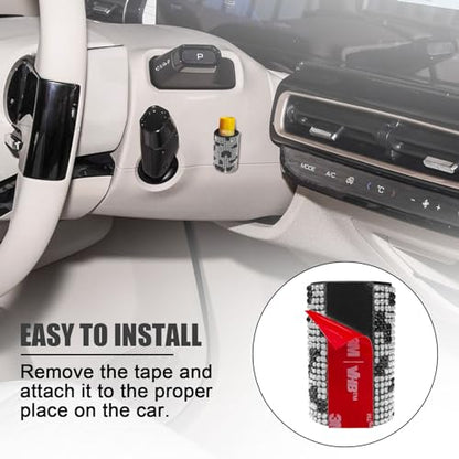 Upright Car Chapstick Holder (Cow)