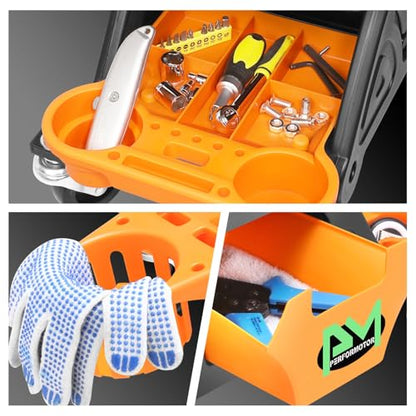 Mechanic Stool (Orange)