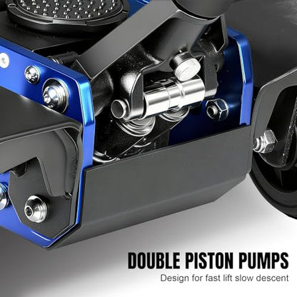 3 Ton Off Road Jack with Big Wheels (3 Ton Off Road / Blue and Black)