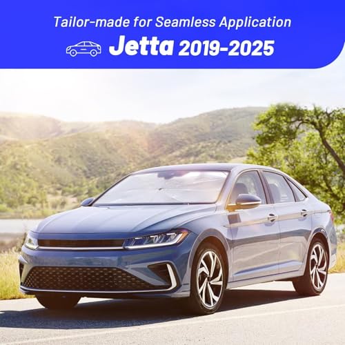 Windshield Sun Shade Umbrella for Volkswagen Jetta 2019 (Fit for Volkswagen Jetta 2019-2025)